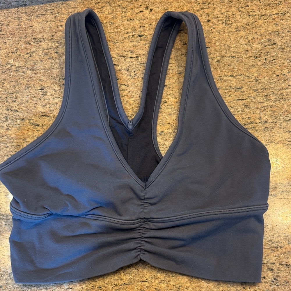 All Yoga Women's gray Sports Bra